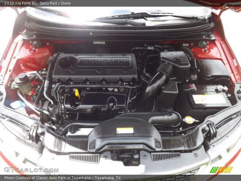 Spicy Red / Stone 2012 Kia Forte EX