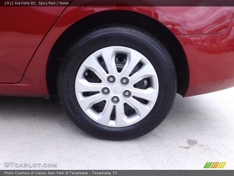 Spicy Red / Stone 2012 Kia Forte EX