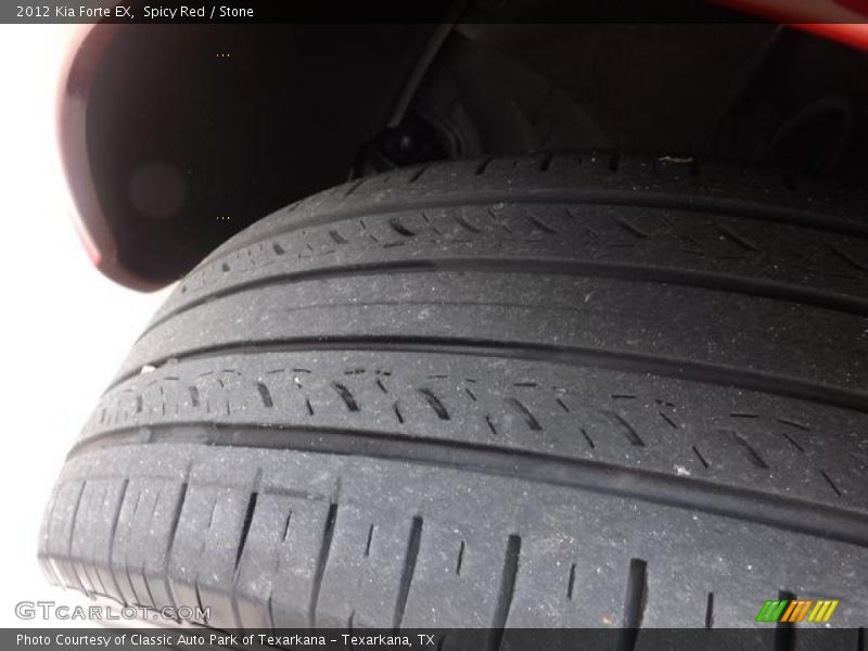 Spicy Red / Stone 2012 Kia Forte EX