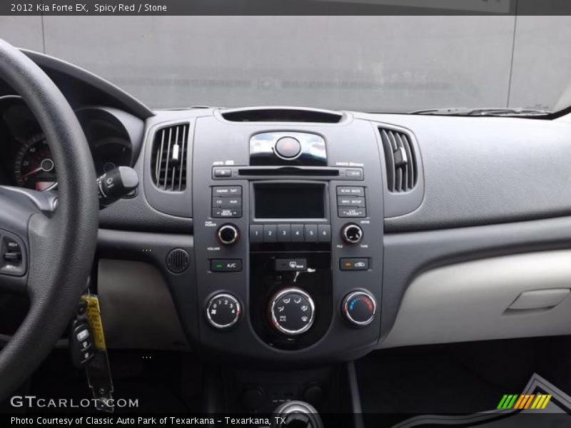 Spicy Red / Stone 2012 Kia Forte EX