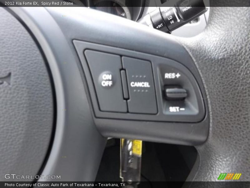 Spicy Red / Stone 2012 Kia Forte EX