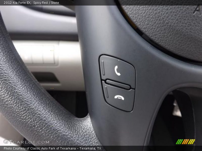 Spicy Red / Stone 2012 Kia Forte EX