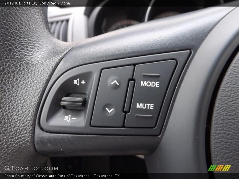 Spicy Red / Stone 2012 Kia Forte EX