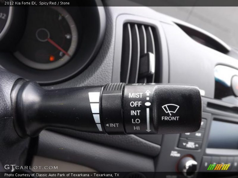 Spicy Red / Stone 2012 Kia Forte EX