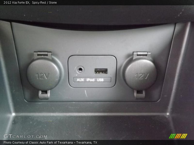 Spicy Red / Stone 2012 Kia Forte EX