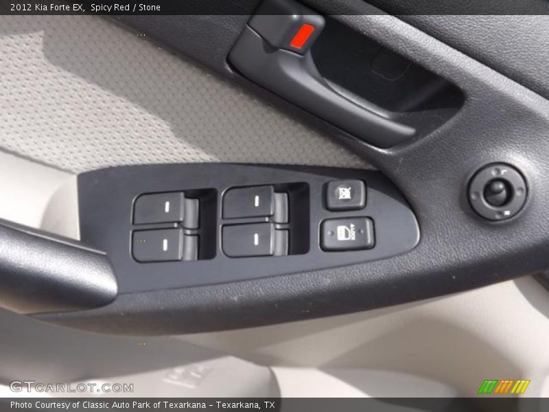 Spicy Red / Stone 2012 Kia Forte EX
