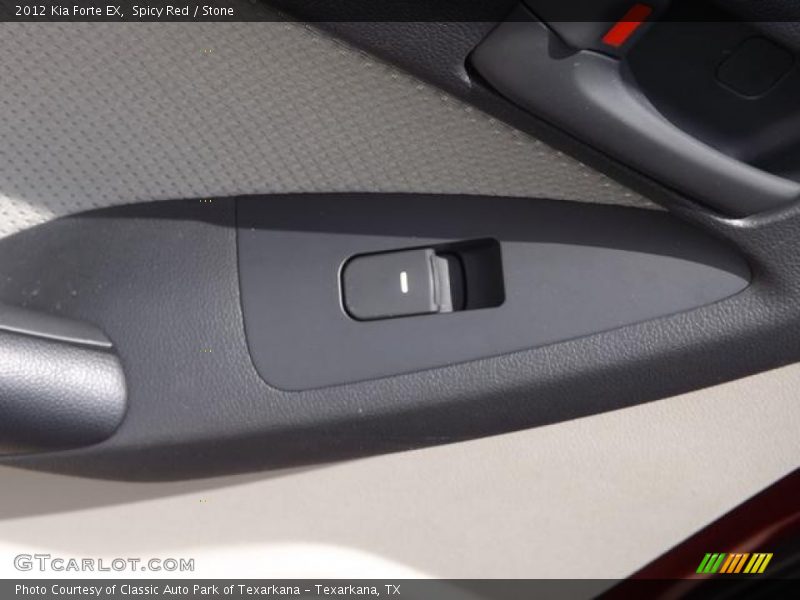 Spicy Red / Stone 2012 Kia Forte EX