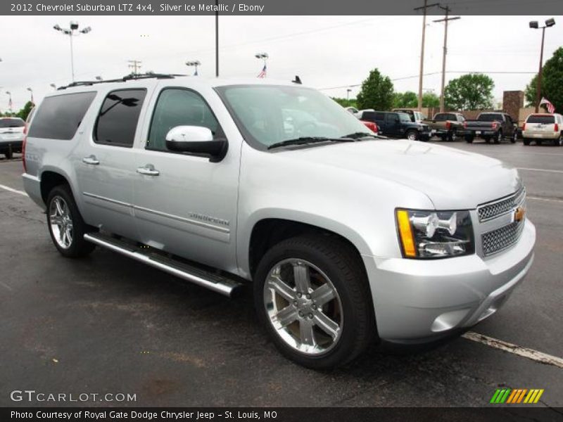 Front 3/4 View of 2012 Suburban LTZ 4x4