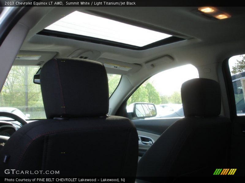 Summit White / Light Titanium/Jet Black 2013 Chevrolet Equinox LT AWD