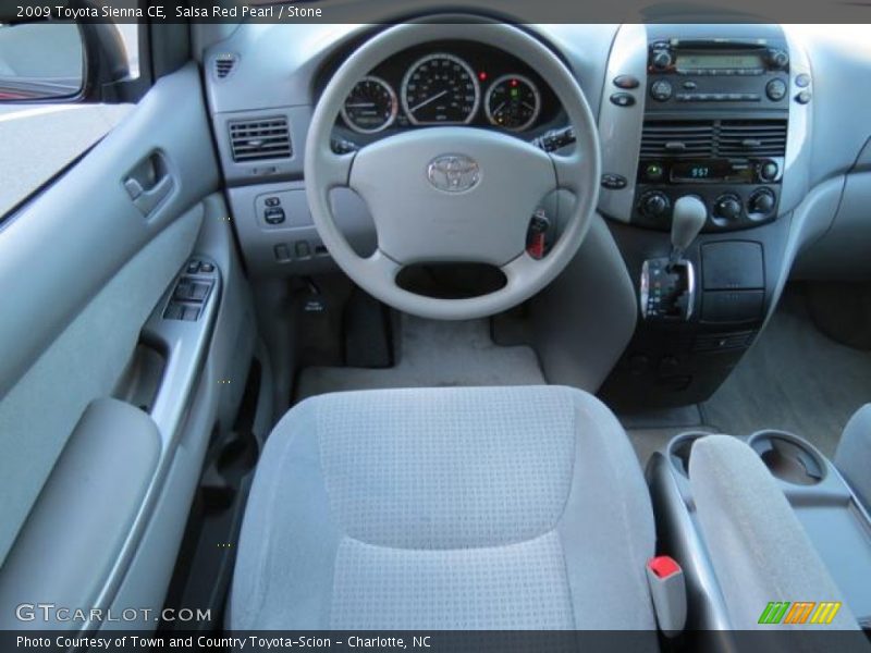 Salsa Red Pearl / Stone 2009 Toyota Sienna CE