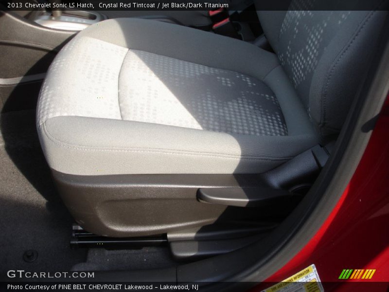 Crystal Red Tintcoat / Jet Black/Dark Titanium 2013 Chevrolet Sonic LS Hatch