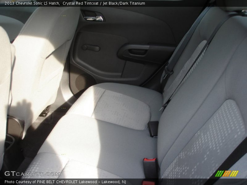 Crystal Red Tintcoat / Jet Black/Dark Titanium 2013 Chevrolet Sonic LS Hatch