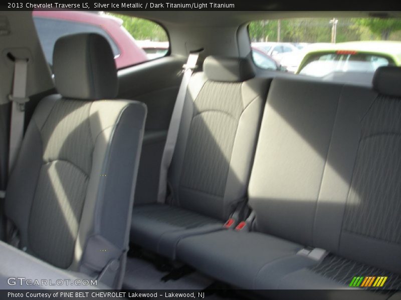 Silver Ice Metallic / Dark Titanium/Light Titanium 2013 Chevrolet Traverse LS
