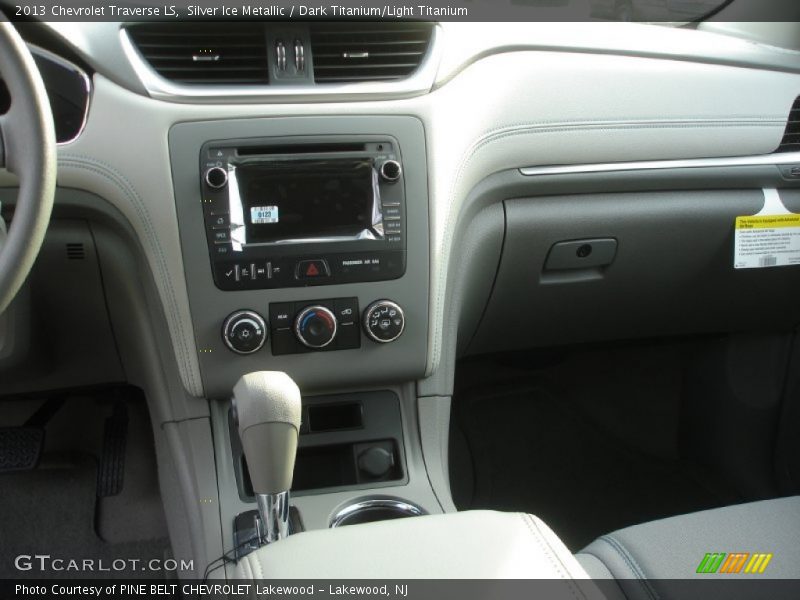 Silver Ice Metallic / Dark Titanium/Light Titanium 2013 Chevrolet Traverse LS