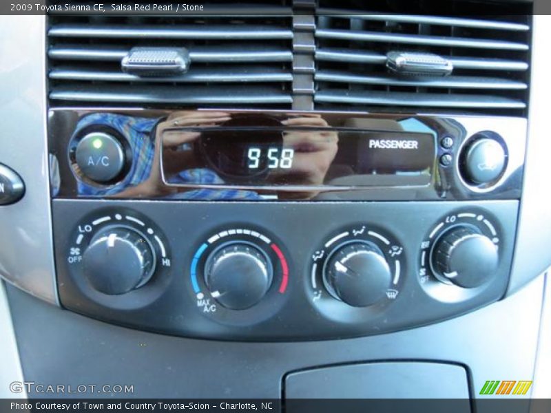 Salsa Red Pearl / Stone 2009 Toyota Sienna CE