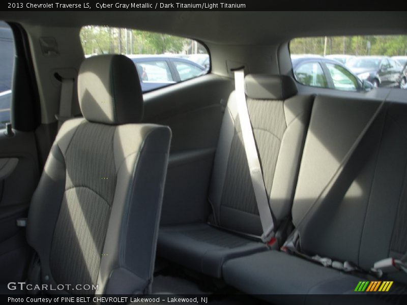 Cyber Gray Metallic / Dark Titanium/Light Titanium 2013 Chevrolet Traverse LS
