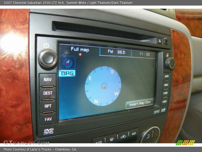 Summit White / Light Titanium/Dark Titanium 2007 Chevrolet Suburban 1500 LTZ 4x4