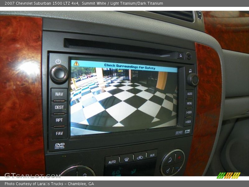 Summit White / Light Titanium/Dark Titanium 2007 Chevrolet Suburban 1500 LTZ 4x4