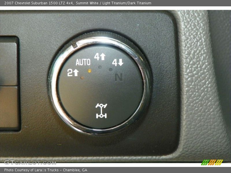 Summit White / Light Titanium/Dark Titanium 2007 Chevrolet Suburban 1500 LTZ 4x4