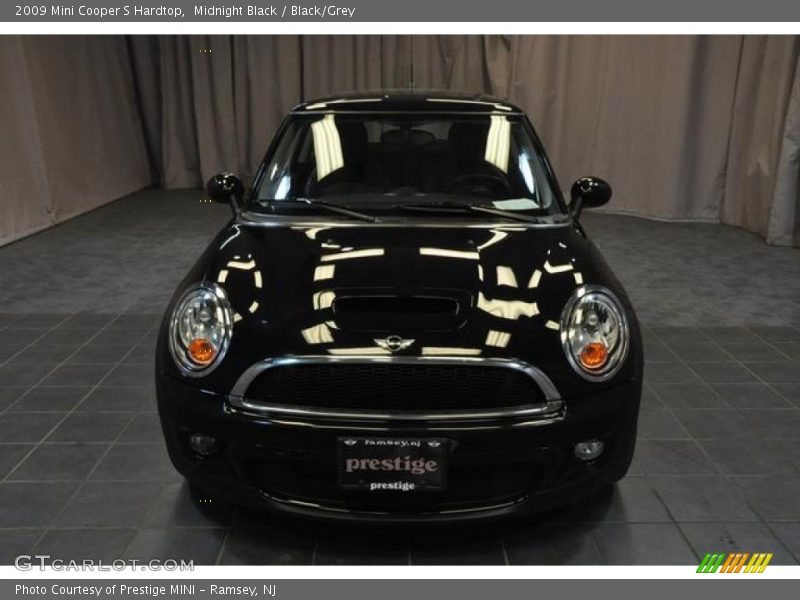 Midnight Black / Black/Grey 2009 Mini Cooper S Hardtop