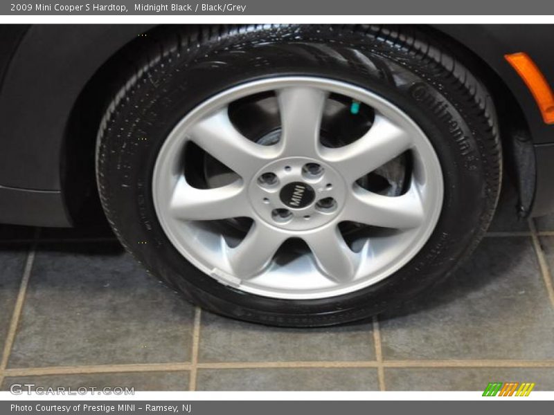 Midnight Black / Black/Grey 2009 Mini Cooper S Hardtop