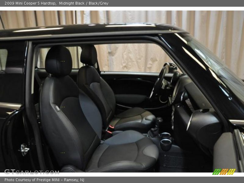 Midnight Black / Black/Grey 2009 Mini Cooper S Hardtop