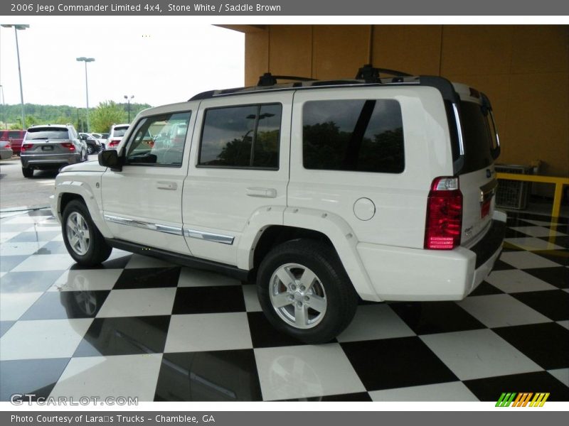 Stone White / Saddle Brown 2006 Jeep Commander Limited 4x4
