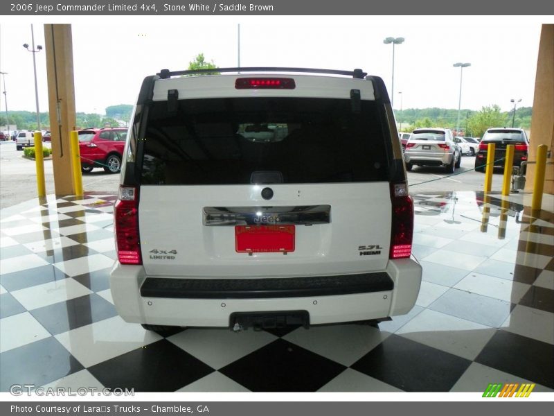 Stone White / Saddle Brown 2006 Jeep Commander Limited 4x4