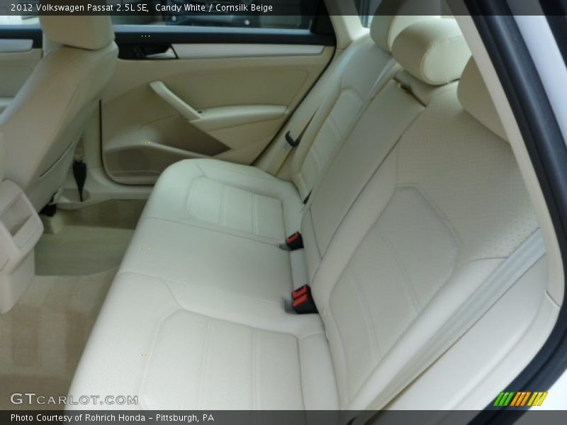 Candy White / Cornsilk Beige 2012 Volkswagen Passat 2.5L SE