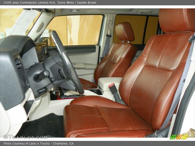  2006 Commander Limited 4x4 Saddle Brown Interior
