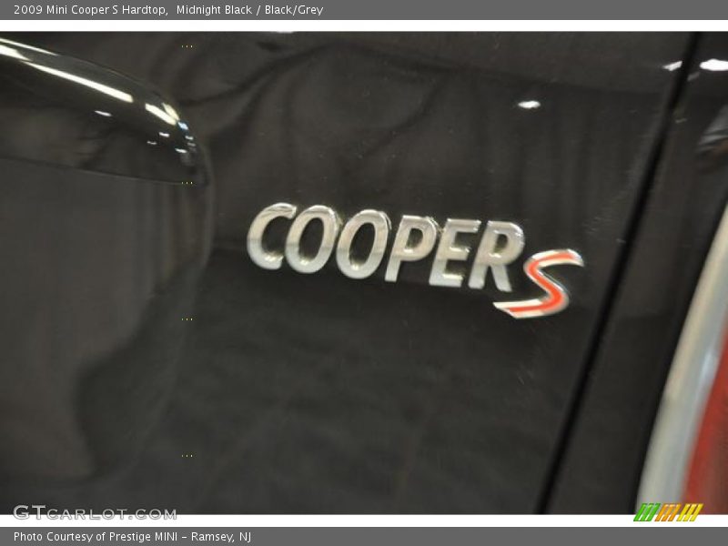 Midnight Black / Black/Grey 2009 Mini Cooper S Hardtop
