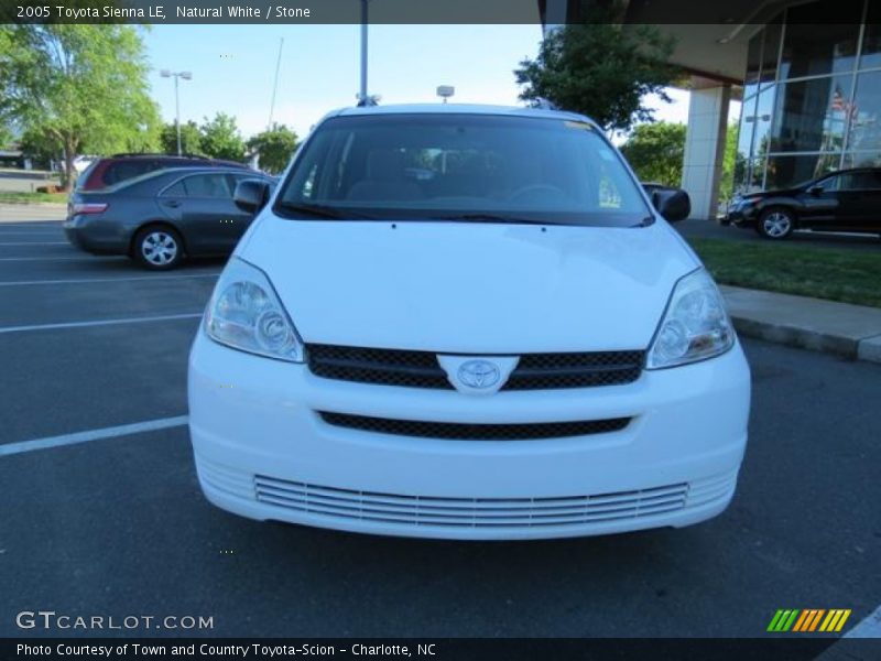 Natural White / Stone 2005 Toyota Sienna LE