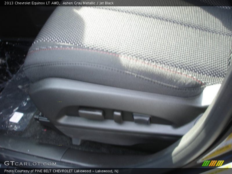 Ashen Gray Metallic / Jet Black 2013 Chevrolet Equinox LT AWD