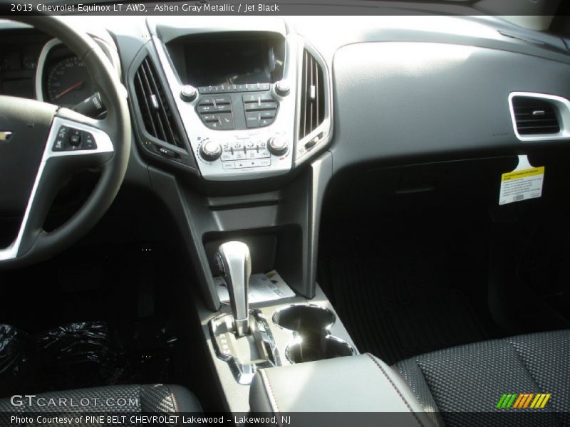 Ashen Gray Metallic / Jet Black 2013 Chevrolet Equinox LT AWD