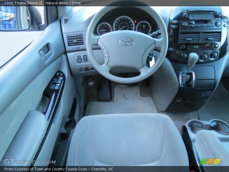 Natural White / Stone 2005 Toyota Sienna LE