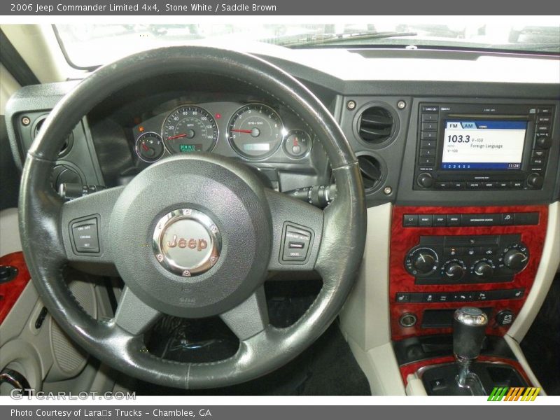 Dashboard of 2006 Commander Limited 4x4