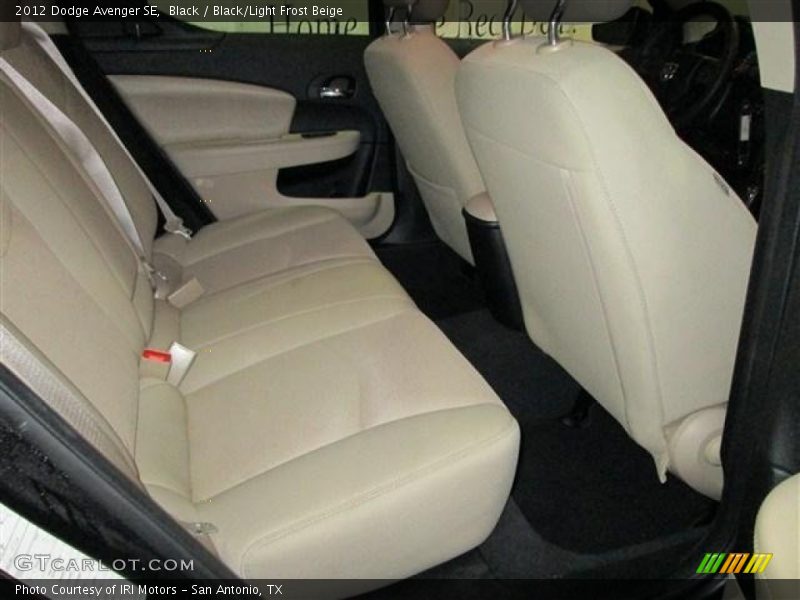 Black / Black/Light Frost Beige 2012 Dodge Avenger SE