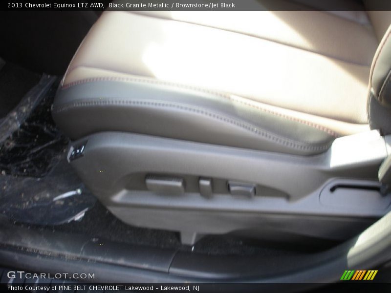Black Granite Metallic / Brownstone/Jet Black 2013 Chevrolet Equinox LTZ AWD