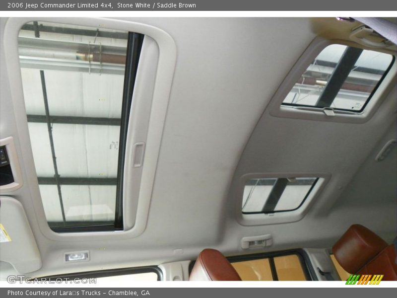 Sunroof of 2006 Commander Limited 4x4