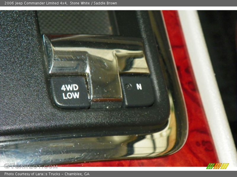 Controls of 2006 Commander Limited 4x4
