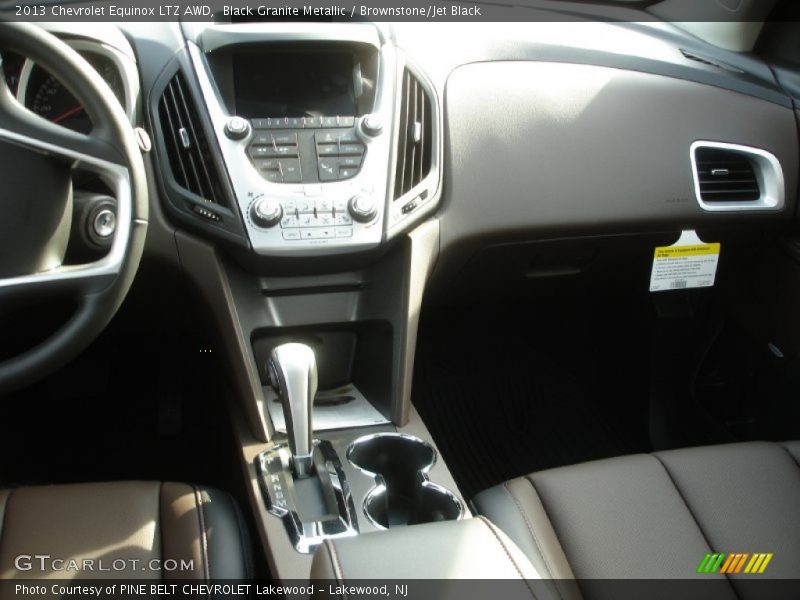 Black Granite Metallic / Brownstone/Jet Black 2013 Chevrolet Equinox LTZ AWD