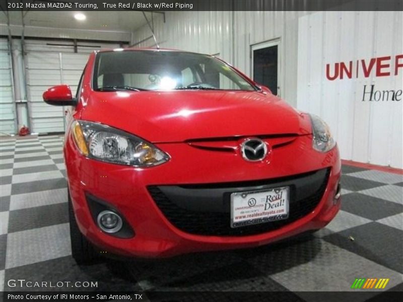 True Red / Black w/Red Piping 2012 Mazda MAZDA2 Touring