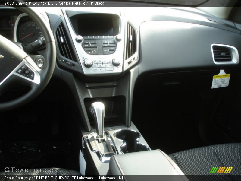 Silver Ice Metallic / Jet Black 2013 Chevrolet Equinox LT