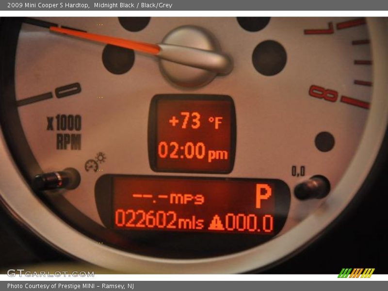 Midnight Black / Black/Grey 2009 Mini Cooper S Hardtop