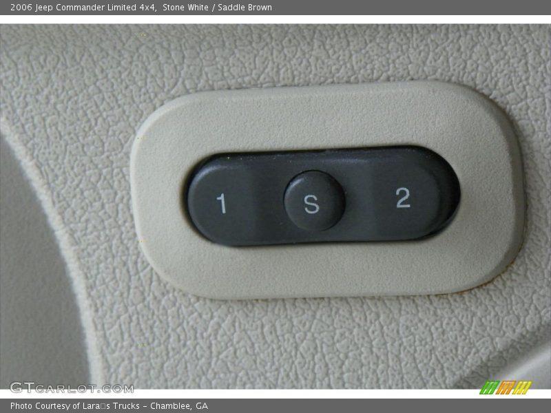 Controls of 2006 Commander Limited 4x4