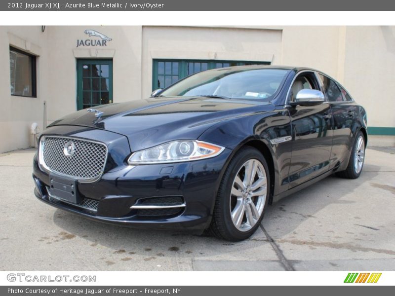 Azurite Blue Metallic / Ivory/Oyster 2012 Jaguar XJ XJ