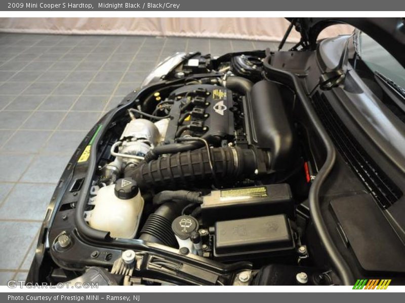 Midnight Black / Black/Grey 2009 Mini Cooper S Hardtop