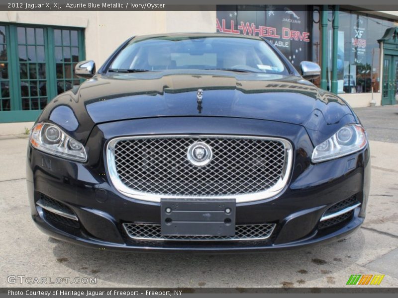 Azurite Blue Metallic / Ivory/Oyster 2012 Jaguar XJ XJ