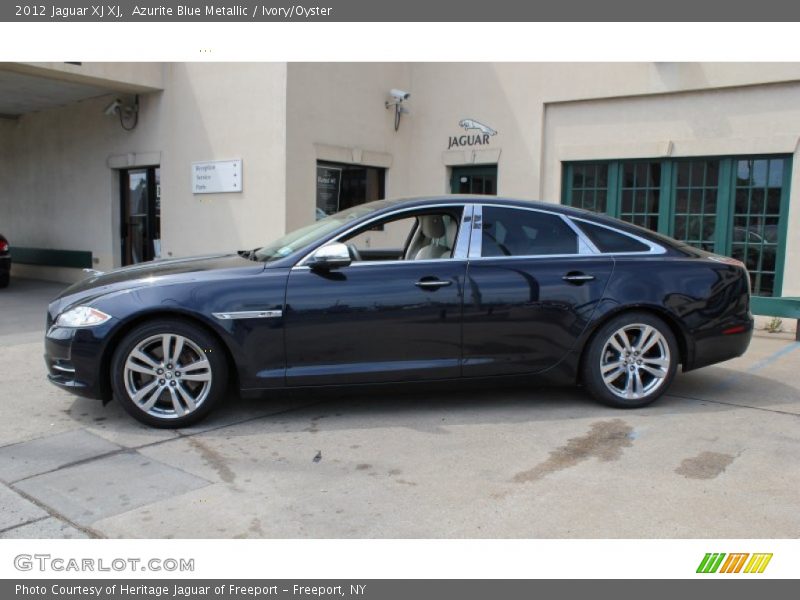 Azurite Blue Metallic / Ivory/Oyster 2012 Jaguar XJ XJ