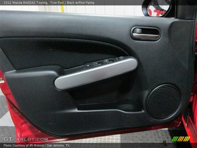 True Red / Black w/Red Piping 2012 Mazda MAZDA2 Touring